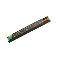 Блок питания постоянного напряжения для LED лайтбокса 24V 60W, 220VAC/24VDC, IP20, с защитой от КЗ, с быстрозажимными клеммами, алюминиевый корпус — купить оптом и в розницу в интернет магазине GTV-Meridian.